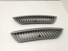 Smart ForTwo 450 beide Luftgitter Gitter Abdeckung vorne rechts und links Silber