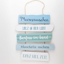 Holzschild Maritim "Auf´s