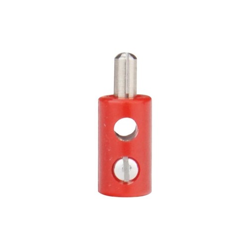 Zwergstecker ø2 6mm rot - zwergstecker,