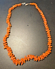 Echte KORALLENKETTE Rot aus