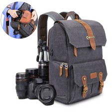 DSLR Kameratasche Fotorucksack für Canon Nikon Sony DSLR SLR Objektiv Leinwand