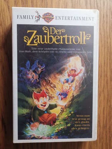 Der zaubertroll vhs don bluth - zaubertroll,