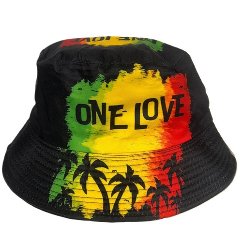 One love fischerhut - love, rasta