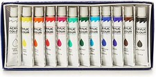 12 Tuben ACRYLFARBEN 12ml Set