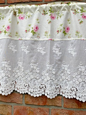 Scheibengardine mit 3 D