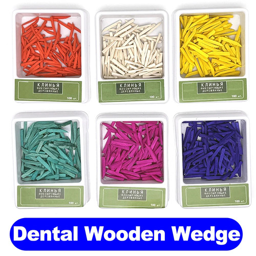 100pcs zahn ärztliche holz - zahn,