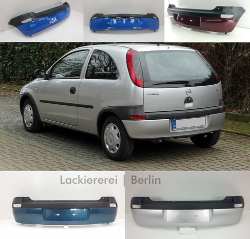 Stoßstange hinten lackiert - stoßstange,