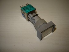 ✅30 swissTac ähnlich Lumitas Druckschalter  2 Wechsler + Leuchtmelder Gebraucht