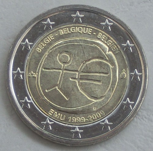 Euro gedenkmünze belgien - euro,