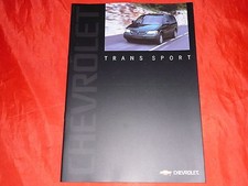 CHEVROLET Trans Sport Prospekt Brochure Depliant Folleto von 1999