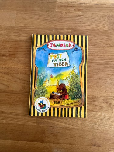 Janosch post für den - post, tiger