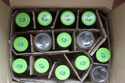 Glasflaschen mit twist off - mit,