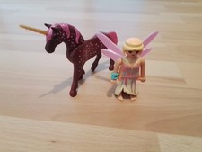 playmobilfiguren, einhorn mit