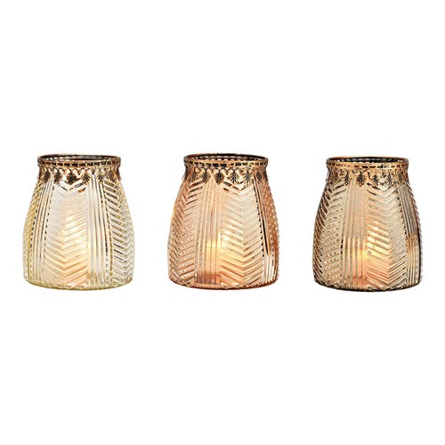 Windlicht aus glas braun - windlicht,