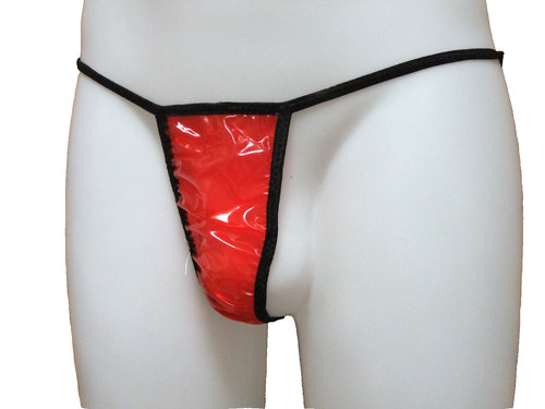 Pvc höschen mini - mini, plastikslip