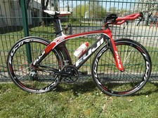Fuji D6, 3,0 Triathlon, TT, rot-schwarz, Gr.: M, 28 Zoll, gebraucht, TOP, super