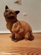 Castagna.  Figur Katze Siam  8.cm hoch.  
