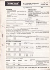 Service manual for Grundig