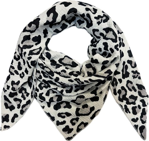 Leopard dreieck schal aus 100 - schal, 100%