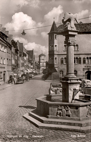 Wangen allgäu herrenstr - ak,