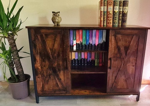 Sideboard mit offenen fächern - sideboard,