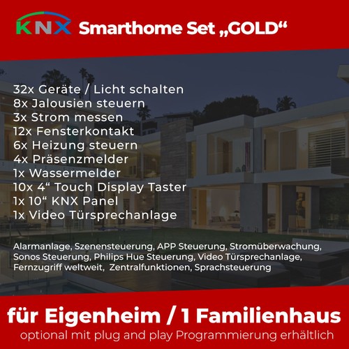 Knx paket set eigenheim - set,