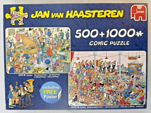 Jan van haasteren comic puzzle - jan,