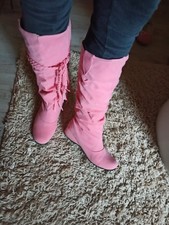 Schick und bequem Stiefel Boots Rosa 38