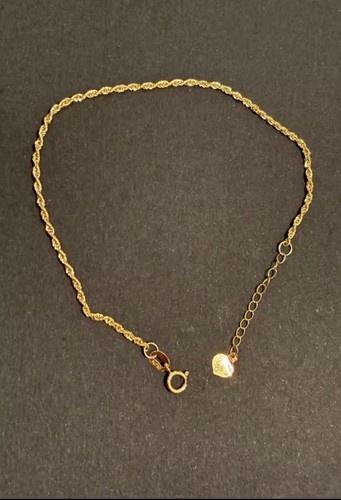 18k echt gold - gedrehtes, seil