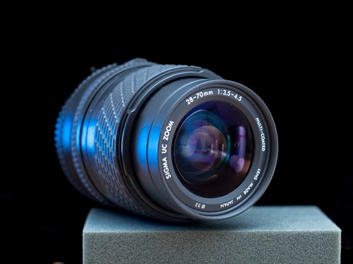 Sigma zoom objektiv 70mm - zoom, 28-70mm