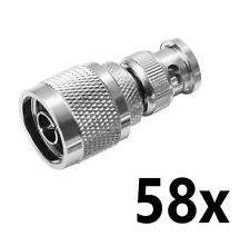 58x N-Stecker N-Buchse BNC F