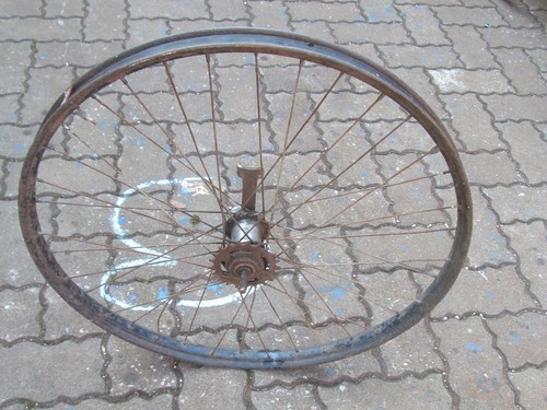 Hinterrad rad rücktritt - rad,