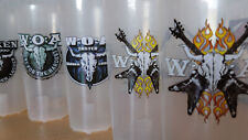 Wacken Becher 10 verschiedene W:O:A Becher ca. 1998 - 2006 für Sammler WOA