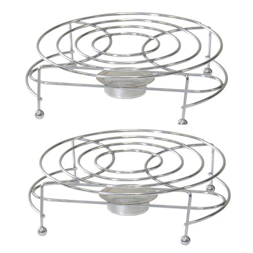 Stövchen verchromt mit - 2x,