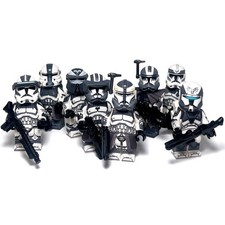 8x Custom Lego Minifigures