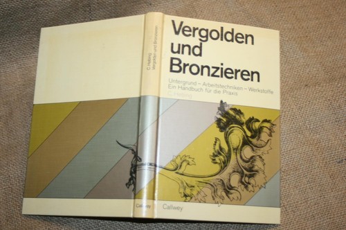 Fachbuch vergolden bronzieren - vergolden,