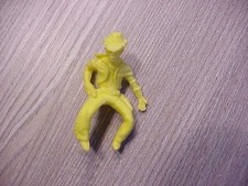 Cowboy, Pistole ziehend,  Cowboyreiter gelb,  6 cm,  Koho, Heinerle, Domplast