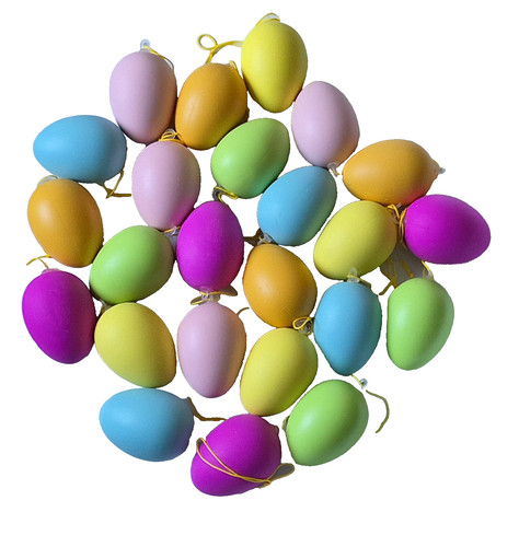 Ostereier farbige eier - ostereier,