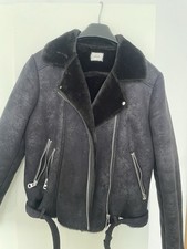 Bikerjacke mit Fell für Damen