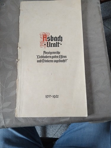 Asbach uralt werbung - uralt,