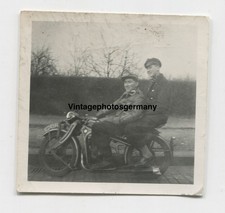 Z2549 Foto 40er Jahre BMW Motorrad Oldtimer Bike Krad