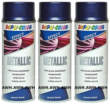 3x400ml Lackspray Metalliklack