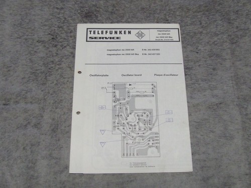 Schaltplan service manual - service,