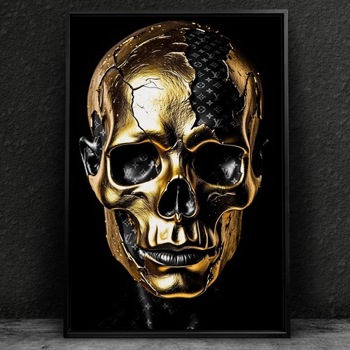 Wandbild luxusmarke gold - wandbild,, luxusmarke,