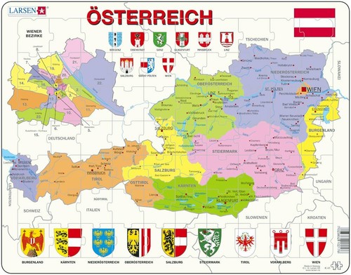 Larsen puzzle österreich - puzzle,