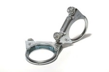 Für Opel 2 Auspuff Schellen