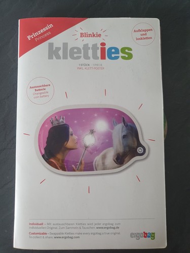 Blinkie kletties klett poster - kletties,
