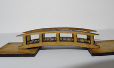 Spur Z Brücke Holzbrücke Maßstab 1:220 Modelleisenbahn Bausatz  Feng-Shui Garten