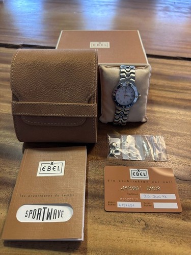 Ebel sportwave fullset - ebel, sportwave,
