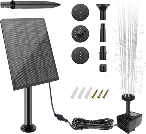 Solar springbrunnen 5w - solar,